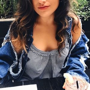 LF Ripped Jean Jacket